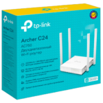 TP-LİNK ARCHER C24 İKİDİAPAZONLU Wİ‑Fİ ROUTER