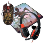 Gaming Combo Defender Nemesida MHP-128 mouse+headset+mousepad