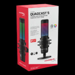 Hyperx QuadCast S Standalone RGB Gaming Microphone (HMIQ1S-XX-RG/G)
