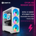 COMP911 Gaming PC – i5-14400F + RTX 5060 Ti