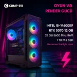 COMP911 Gaming PC – i5-14600KF + RTX 5070